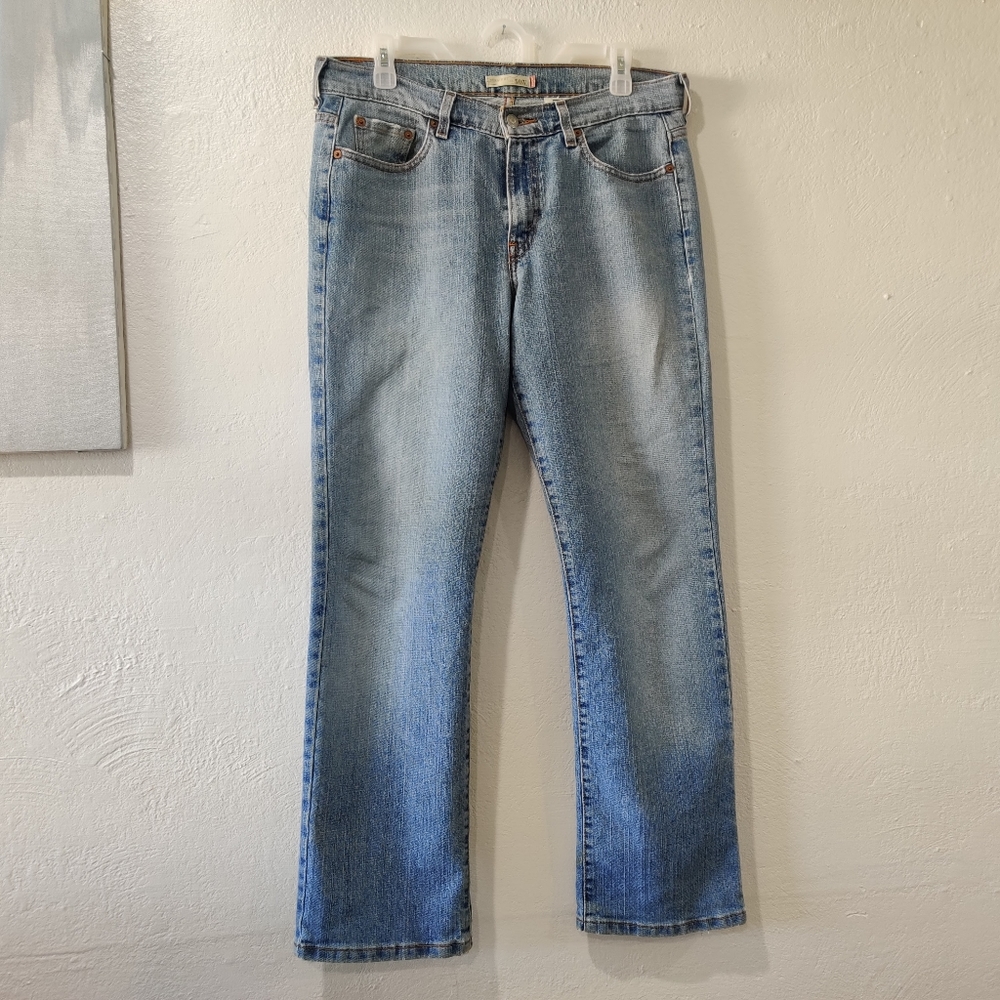Levi's 505 Women's Size 10 S Blue Straight Leg Jeans